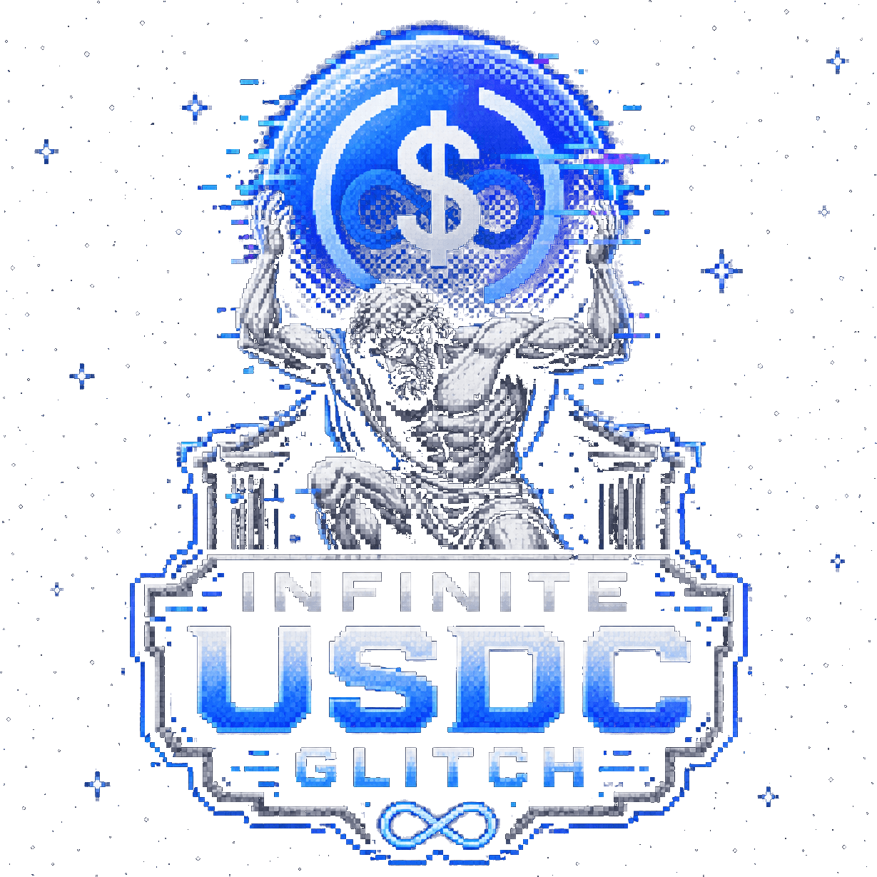 Infinite USDC Glitch — Atlas carrying the stablecoin